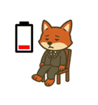 厭世な赤い子ギツネ (タイ) Ver5（個別スタンプ：12）