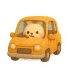 ふわふわフェルトうさぎ（個別スタンプ：9）