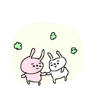 ハッピーかもウサウーサ！（個別スタンプ：39）