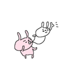 ハッピーかもウサウーサ！（個別スタンプ：40）