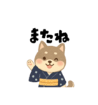 柴犬 黒柴きのこの日常18 イラスト編2（個別スタンプ：30）