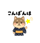 柴犬 黒柴きのこの日常18 イラスト編2（個別スタンプ：31）