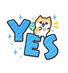 柴犬たけちよ★見やすいデカ文字（個別スタンプ：7）