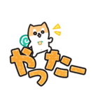 柴犬たけちよ★見やすいデカ文字（個別スタンプ：8）
