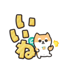柴犬たけちよ★見やすいデカ文字（個別スタンプ：13）