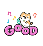 柴犬たけちよ★見やすいデカ文字（個別スタンプ：14）