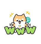 柴犬たけちよ★見やすいデカ文字（個別スタンプ：32）