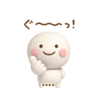 誰でもず～っと使える3Dカスタムスタンプ（個別スタンプ：24）