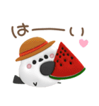 ぷっくり♥️シマエナガさん【夏】（個別スタンプ：28）