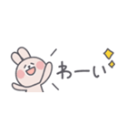 ◉省スペース◉基本の敬語うさはん◉（個別スタンプ：35）