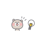 ◉省スペース◉基本の敬語くまはん◉（個別スタンプ：23）