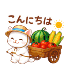 猫のつめあわせ【夏2】（個別スタンプ：10）