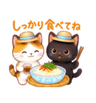 猫のつめあわせ【夏2】（個別スタンプ：29）