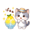 猫のつめあわせ【夏2】（個別スタンプ：32）