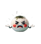 暴走おにぎりはまずい（個別スタンプ：6）