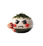暴走おにぎりはまずい（個別スタンプ：13）