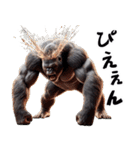 ゴリラ×ギャグ！3Dリアル（個別スタンプ：20）