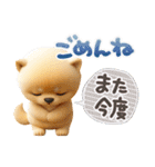 豆柴んず♡夏スタンプ（個別スタンプ：34）