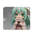 しっかりお仕事みなみちゃんカプセルトイ（個別スタンプ：4）
