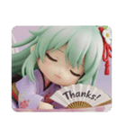 しっかりお仕事みなみちゃんカプセルトイ（個別スタンプ：7）