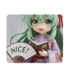 しっかりお仕事みなみちゃんカプセルトイ（個別スタンプ：8）
