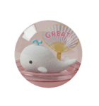 シロナガスカプセルトイ（個別スタンプ：1）