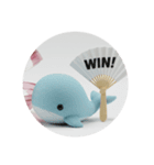 シロナガスカプセルトイ（個別スタンプ：2）