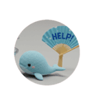 シロナガスカプセルトイ（個別スタンプ：3）