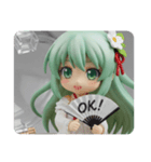 お楽しみみなみちゃんカプセルトイ（個別スタンプ：1）