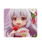 お楽しみみなみちゃんカプセルトイ（個別スタンプ：8）