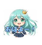 青春を感じたいみなみちゃんスタンプ（個別スタンプ：7）