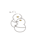 へんてこなべびアヒルの双子（個別スタンプ：22）