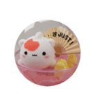 水辺の生物カプセルトイ（個別スタンプ：3）