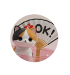 三毛猫みけちゃんカプセルトイ（個別スタンプ：6）