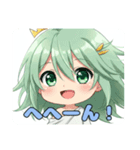 快活少女みなみちゃんスタンプ（個別スタンプ：5）