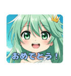 快活少女みなみちゃんスタンプ（個別スタンプ：6）