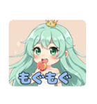 がんばり精霊みなみちゃんスタンプ（個別スタンプ：5）