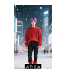 韓国K-POPボーイファッション2（個別スタンプ：2）