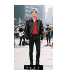 韓国K-POPボーイファッション2（個別スタンプ：7）