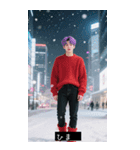 韓国K-POPボーイファッション2（個別スタンプ：18）