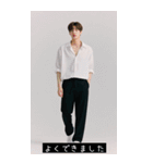 韓国K-POPボーイファッション2（個別スタンプ：30）