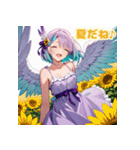 おちゃめな女神さまの神対応スタンプ2（個別スタンプ：1）