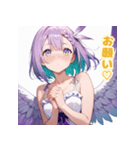 おちゃめな女神さまの神対応スタンプ2（個別スタンプ：4）