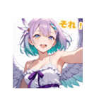 おちゃめな女神さまの神対応スタンプ2（個別スタンプ：5）