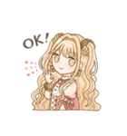 ドーナツちゃんのゆるスタンプ（個別スタンプ：2）