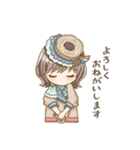 ドーナツちゃんのゆるスタンプ（個別スタンプ：4）