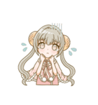 ドーナツちゃんのゆるスタンプ（個別スタンプ：7）