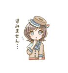 ドーナツちゃんのゆるスタンプ（個別スタンプ：8）