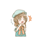 ドーナツちゃんのゆるスタンプ（個別スタンプ：9）