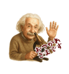 アインシュタイン 相対性理論 科学 (小)（個別スタンプ：1）